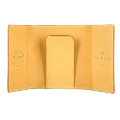 Wallet For Men|Carmina CORDOVAN VERTICAL BANKNOTES WALLET BOURBON
