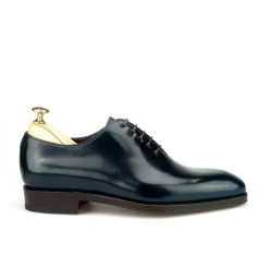 Cordovan Oxfords Shoes|Carmina CORDOVAN WHOLECUT 910 RAIN NAVY