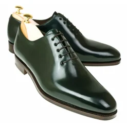 Wholecut Oxford|Cordovan Oxfords Shoes|Carmina CORDOVAN WHOLECUT 910 RAIN GREEN