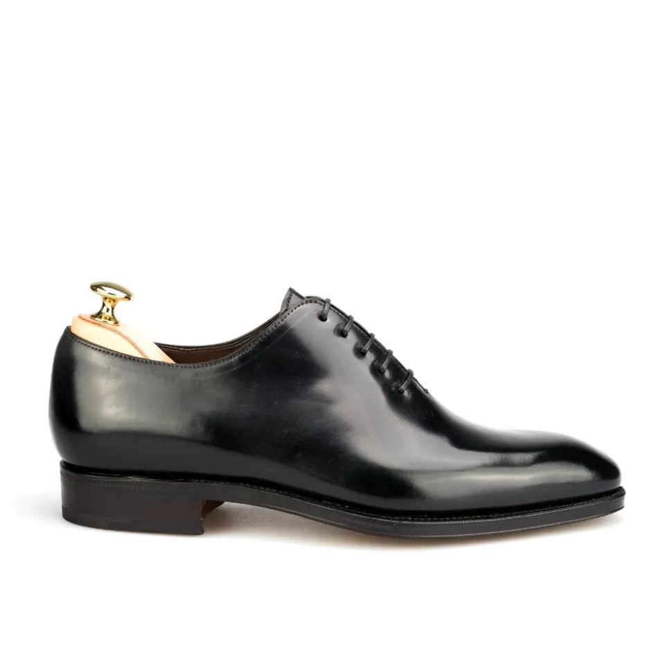 Wholecut Oxford|Cordovan Oxfords Shoes|Carmina CORDOVAN WHOLECUT OXFORD 910 RAIN BLACK