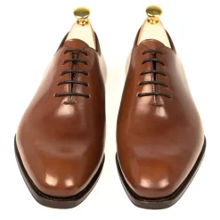 Wholecut Oxford|Cordovan Oxfords Shoes|Carmina CORDOVAN WHOLECUT OXFORD 910 RAIN BOURBON