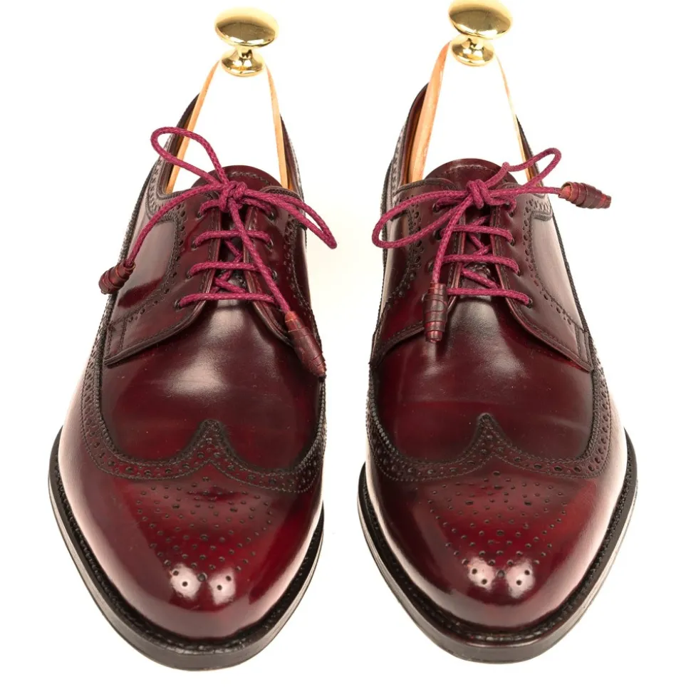 Women Cordovan|Wingtip Derby|Carmina CORDOVAN WOMEN SHOES 1428 MADISON BURGUNDY