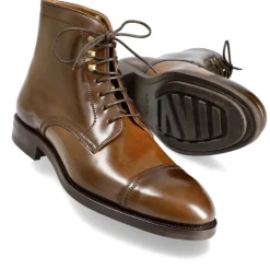 Cordovan Boots|Carmina CORDOVAN WORK BOOTS 80179 SOLLER ARMAGNAC