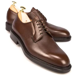 Plain Toe Blucher / Ptb|Carmina DERBY SHOES 531 DETROIT BROWN