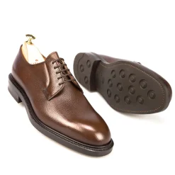 Plain Toe Blucher / Ptb|Carmina DERBY SHOES 531 DETROIT BROWN