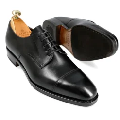 Cap Toe Derby|Carmina DERBY SHOES 80444 RAIN EEE BLACK