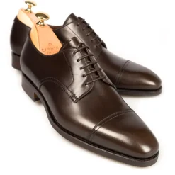 Cap Toe Derby|Carmina DERBY SHOES 80444 RAIN-EE BROWN