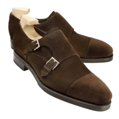 Double Monk Strap Shoes|Carmina DOUBLE MONK STRAP SHOES 80544 RAIN BROWN