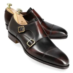 Double Monk Strap Shoes|Carmina DOUBLE MONK STRAPS 80626 COSTITX BURGUNDY