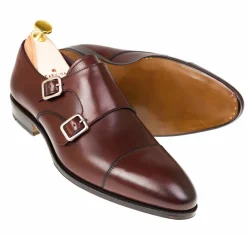 Double Monk Strap Shoes|Carmina DOUBLE MONK STRAPS 80250 INCA BURGUNDY