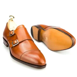 Double Monk Strap Shoes|Carmina DOUBLE MONK STRAPS 80250 INCA
