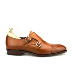 Double Monk Strap Shoes|Carmina DOUBLE MONK STRAPS 80250 INCA