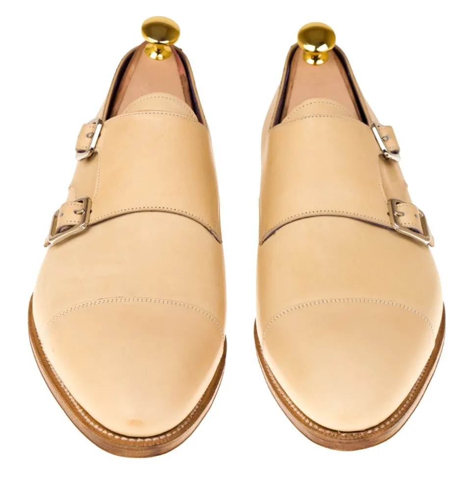 Double Monk Strap Shoes|Carmina DOUBLE MONK STRAPS 80250 INCA NATURAL