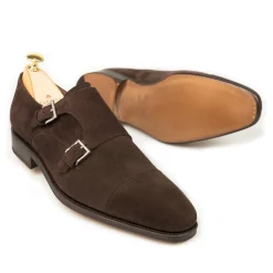 Double Monk Strap Shoes|Carmina DOUBLE MONK STRAPS 80544 RAIN BROWN