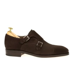 Double Monk Strap Shoes|Carmina DOUBLE MONK STRAPS 80544 RAIN BROWN