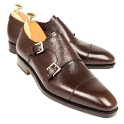Double Monk Strap Shoes|Carmina DOUBLE MONK STRAPS 80544 RAIN BROWN