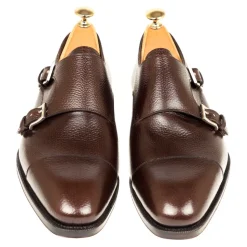 Double Monk Strap Shoes|Carmina DOUBLE MONK STRAPS 80544 RAIN BROWN