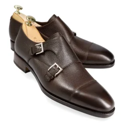 Double Monk Strap Shoes|Carmina DOUBLE MONK STRAPS 80544 RAIN BROWN