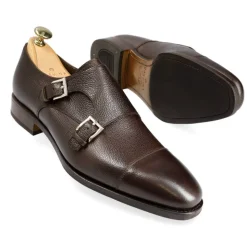 Double Monk Strap Shoes|Carmina DOUBLE MONK STRAPS 80544 RAIN BROWN
