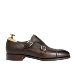 Double Monk Strap Shoes|Carmina DOUBLE MONK STRAPS 80544 RAIN BROWN