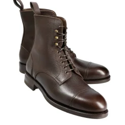 Men's Work Boots|Cap Toe Boots|Carmina DRESS BOOTS 80184 OSCAR BROWN