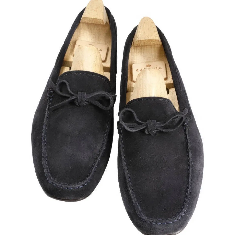 Driving Loafers|Carmina DRIVING LOAFERS 80802 MARIVENT NAVY