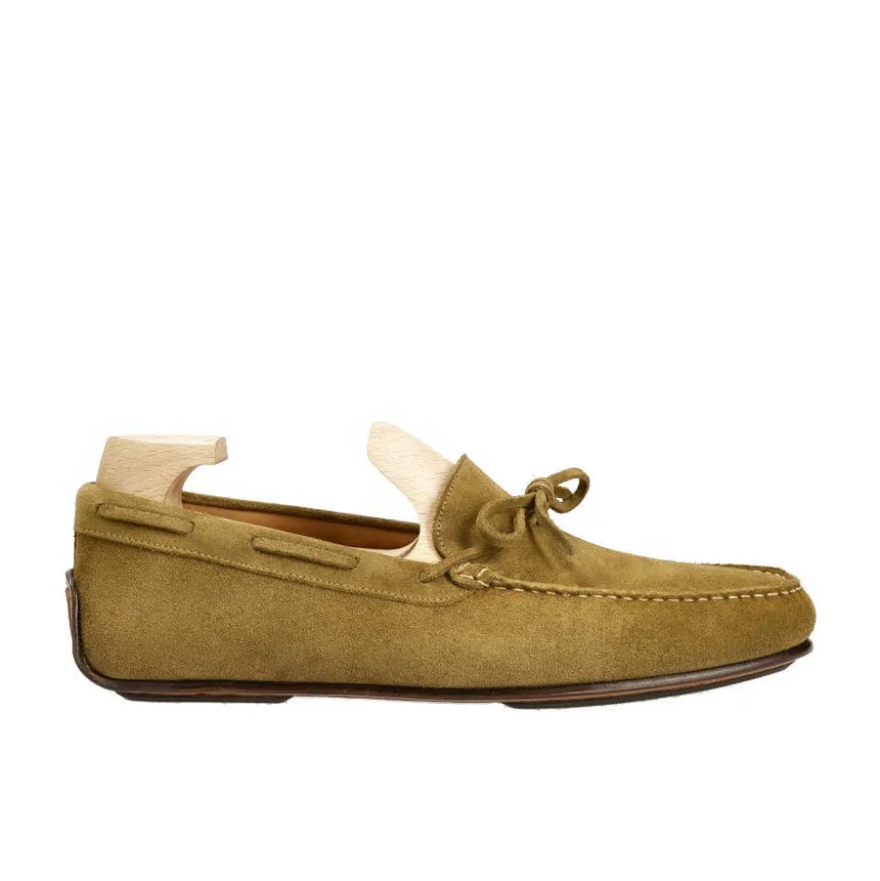 Driving Loafers|Carmina DRIVING LOAFERS 80802 MARIVENT CAPERGREEN