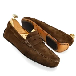 Driving Loafers|Carmina DRIVING LOAFERS 80852 MARIVENT BROWN