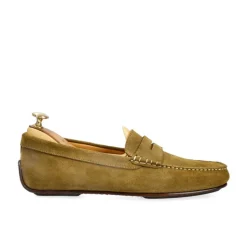 Driving Loafers|Carmina DRIVING LOAFERS 80852 MARIVENT CAPERGREEN