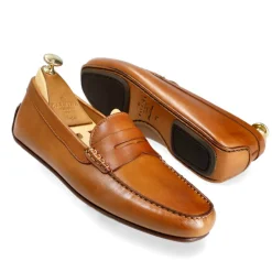 Driving Loafers|Carmina DRIVING LOAFERS 80852 MARIVENT TANNED