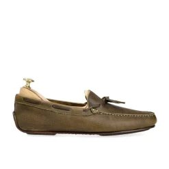 Driving Loafers|Carmina DRIVING LOAFERS LIMITED EDITION 80815 MARIVENT OLIVE