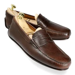 Driving Loafers|Carmina DRIVING LOAFERS LIMITED EDITION 80852 MARIVENT WHISKY