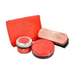 Quality Shoe Care|Quality Shoe Care|Carmina ESSENTIAL SHOE CARE KIT BURGUNDY