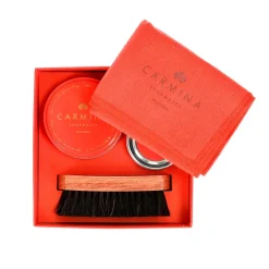 Quality Shoe Care|Quality Shoe Care|Carmina ESSENTIAL SHOE CARE KIT BROWN