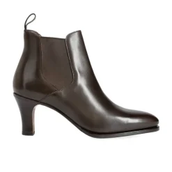 Women's Chelsea Boots|High Heel Boots|Carmina HEELED CHELSEA BOOTS WOMEN 1521 LLUC BROWN