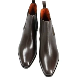 Women's Chelsea Boots|High Heel Boots|Carmina HEELED CHELSEA BOOTS WOMEN 1521 LLUC BROWN