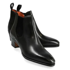 High Heel Boots|High Heel Boots|Carmina HIGH HEEL CHELSEA BOOTS 1490 LLUC BLACK