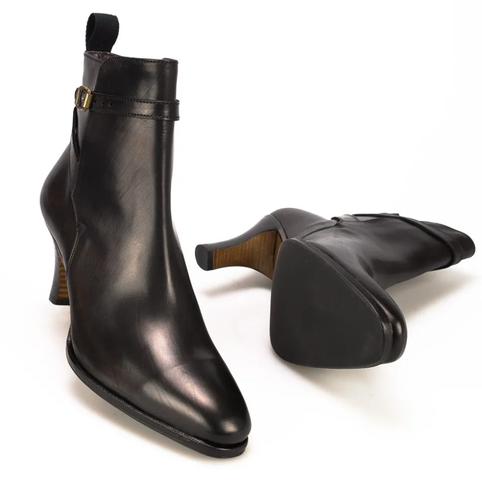 Women's High Boots|Jodhpur Boots|Carmina HIGH HEEL JODPHUR BOOTS 1376
