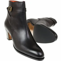 Jodhpur Boots|High Heel Boots|Carmina HIGH HEEL JODPHUR BOOTS 1500 BLACK