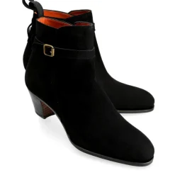High Heel Boots|High Heel Boots|Carmina HIGH HEEL JODPHUR BOOTS 1500 BLACK