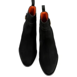 High Heel Boots|High Heel Boots|Carmina HIGH HEEL JODPHUR BOOTS 1500 BLACK