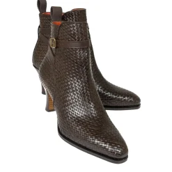 High Heel Boots|High Heel Boots|Carmina HIGH HEEL JODPHUR BOOTS 1376 LLUC BROWN