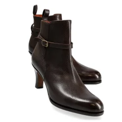 Jodhpur Boots|High Heel Boots|Carmina HIGH HEEL JODPHUR BOOTS 1775 MADISON BROWN