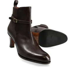Jodhpur Boots|High Heel Boots|Carmina HIGH HEEL JODPHUR BOOTS 1775 MADISON BROWN