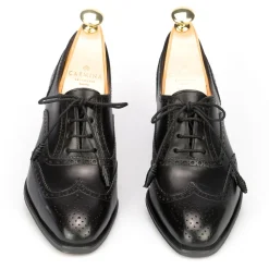 Oxford Heels|Carmina HIGH HEEL OXFORD 1514 LLUC BLACK