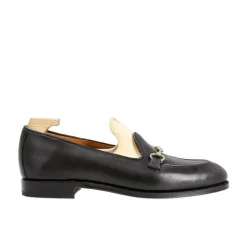 Women Horsebit Loafers|Carmina HORSEBIT LOAFERS 1845 DRAC BLACK