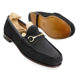 Horsebit Loafers|Carmina HORSEBIT LOAFERS 80746 XIM NAVY
