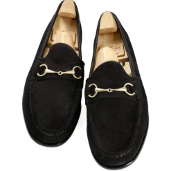Horsebit Loafers|Carmina HORSEBIT LOAFERS 80746 XIM BLACK
