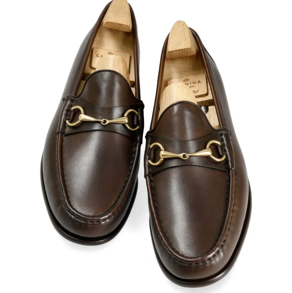Horsebit Loafers|Carmina HORSEBIT LOAFERS 80746 XIM BROWN