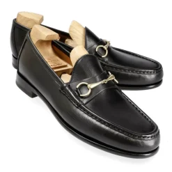 Horsebit Loafers|Carmina HORSEBIT LOAFERS 80746 XIM BLACK